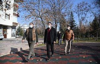 Pursaklar’da parklar ve yürüyüş yolları yenileniyor