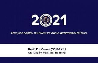 Rektör Çomaklı’dan yeni yıl mesajı