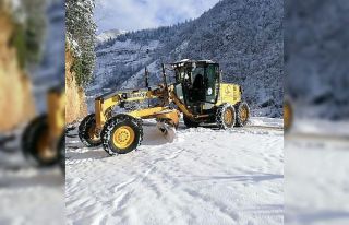 Rize’de 81 köy yolu ulaşıma kapandı
