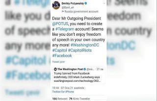 Rusya’dan sosyal medya hesapları askıya alınan...