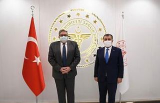 Sağlık Bakanı Koca, Rusya Federasyonu Ankara Büyükelçisi...
