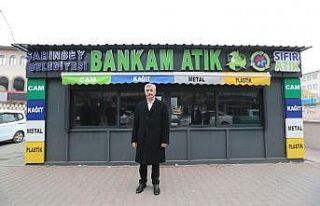 Şahinbey’de atık bankası kuruldu