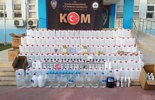 Sahte içkileri piyasaya süreceklerdi, kritik operasyonla...