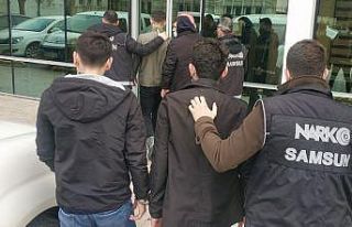 Samsun’da 6 bin 892 adet uyuşturucu hapla yakalanan...