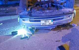 Samsun’da otomobil takla attı: 1 ölü 2 yaralı