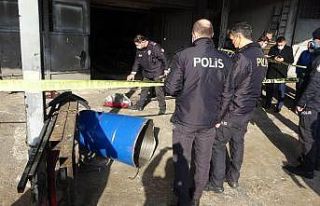 Samsun’da sanayide kaynak yapılan varil patladı:...
