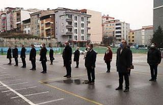 Samsun’un tüm okullarından İstiklal Marşı sesleri...