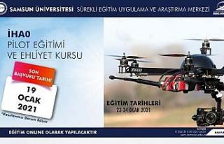 SAMÜ’de İHA eğitimleri başlıyor