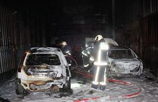 Sanayi sitesinde yangın paniği