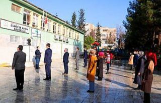 Şanlıurfa’da bayrak töreni