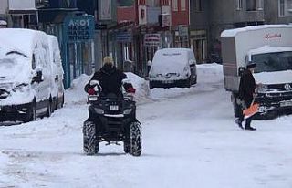 Sarıkamış’ta kış mesaisi başladı