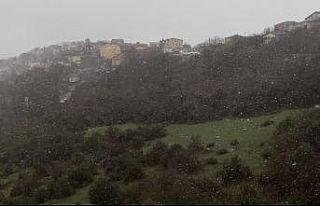 Sarıyer’de kar yağışı aralıklarla etkili oluyor