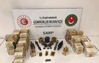 Sarp Sınır Kapısı’nda kaçakçılık operasyonu