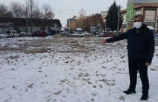 Şehir merkezine yakışmayan görüntü ortadan kaldırıldı