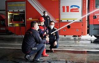 Şehit çocuklarının hayali gerçek oldu