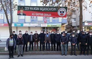 Şehit Emniyet Müdürü Okkan, onursal başkanlığını...