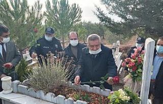 Şehit Polis Memuru Işalca, mezarı başında anıldı
