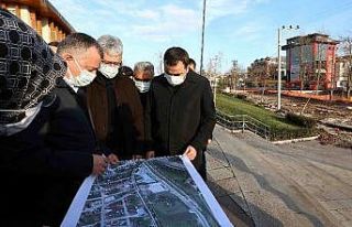 Selahaddin Eyyübi Caddesinde çalışmalar sürüyor