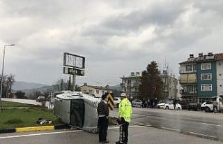 Seydikemer’deki trafik kazası güvenlik kamerasına...