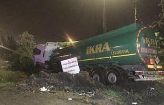 Seyir halinde kalp krizi geçiren tanker şoförü...