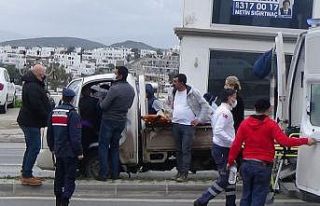 Seyir halindeki araçta kalp krizi geçirdi