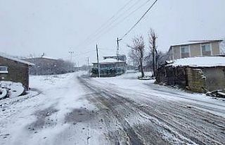 Silivri beyaza büründü