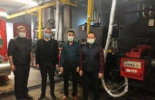 Simav’da ilk doğal gaz Devlet Hastanesi’ne