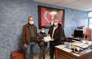 Simav’da öğrencilere tablet bilgisayar dağıtımı...