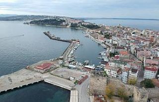 Sinop’a kar geliyor