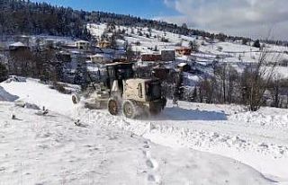 Sinop’ta 6 köy yolu kapalı