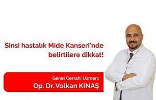 Sinsi hastalık ’mide kanseri’nde belirtilere...