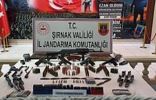 Şırnak’ta mühimmat ele geçirildi