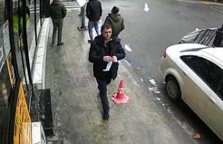Şişli’de bir kişinin başına buz sarkıtı düştüğü...