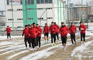 Sivas Belediyespor’da Bayburt maçı hazırlıkları...