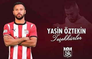 Sivasspor Yasin Öztekin’e teşekkür etti