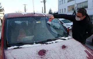 Sivas’ta hayat dondu, termometreler eksi 17’yi...