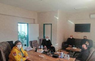 Siyasi heyetten Selahattin Çetintaş Hastanesine...