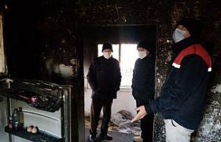 Sobayı benzinle tutuşturmak isteyince ev yandı:...