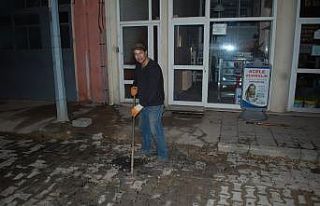 Soğuk günlerin fedakar işçileri