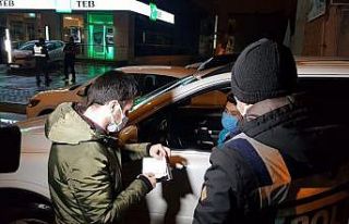 Sokağa çıkma kısıtlamasına uymayan 248 kişiye...