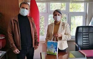 Söke Belediyesi sağlık çalışanlarını unutmadı