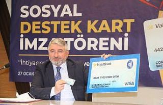 Sosyal destek kartı ile ihtiyaç sahiplerine 10 milyon...