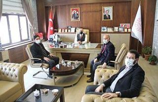 STK başkanlarından Milli Eğitim Müdürü Tekin’e...