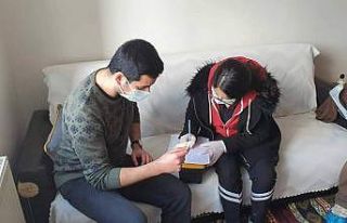 Şuhut’ta 90 yaş üstü vatandaşlara korona virüs...