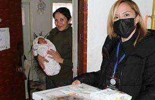 Talas’tan bebek sahibi olan ailelere “hoş geldin”...