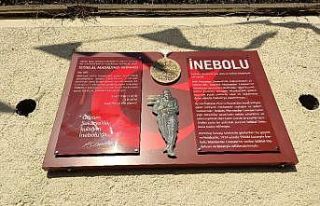 Tarihi İnebolu Sokağı’ndaki pano yenilendi
