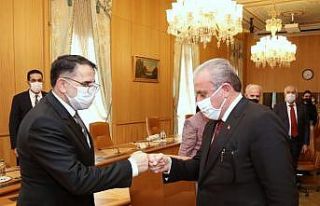TBMM Başkanı Mustafa Şentop, Anayasa Mahkemesi...