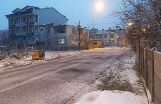 Tekirdağ’da kar kalınlığı 10 santimetreye ulaştı