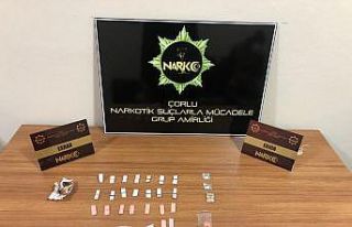 Tekirdağ’da uyuşturucu operasyonu: 2 gözaltı