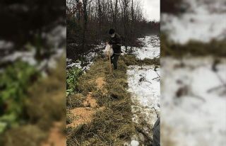 Tekirdağ’da yaban hayatına 4 buçuk ton yem bırakıldı